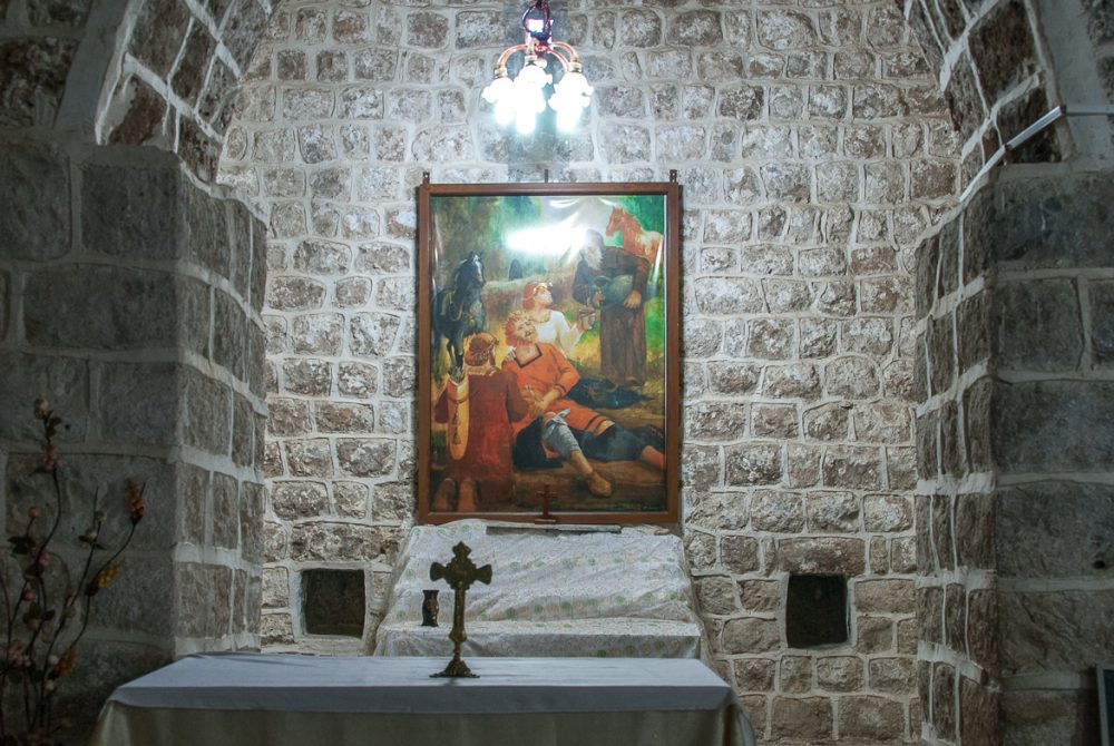 The altar inside Sultan Madokht Church, Araden